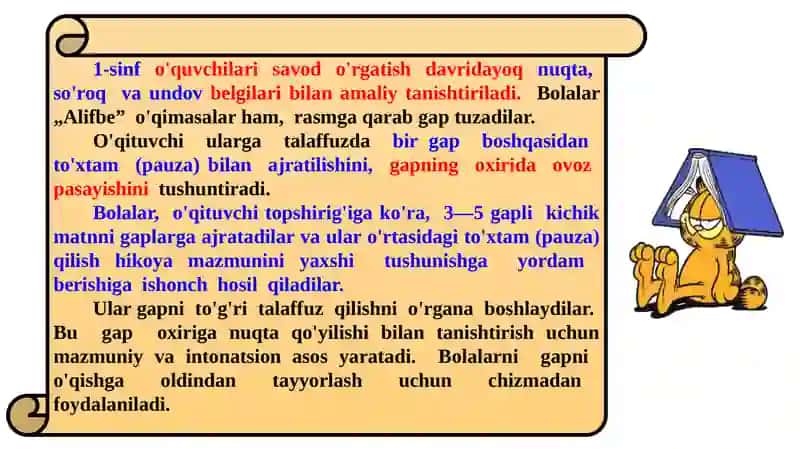 Boshlang‘ichsinflarda punktuatsiya elementlari va orfografiyani o‘rganish metodikasi 3