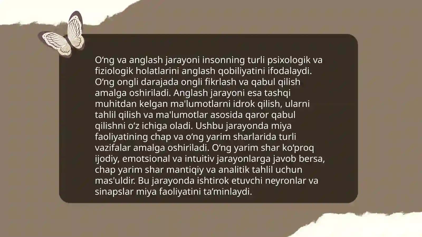 Ong taraqqiyoti va ongsizlik 3