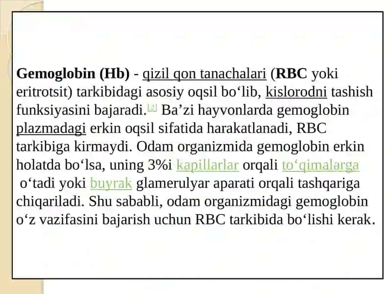 Glikozillangan gemoglobin va albumin, ularning uzluksiz giperglikimiyani diagnostika qilishdagi ahamiyati 3