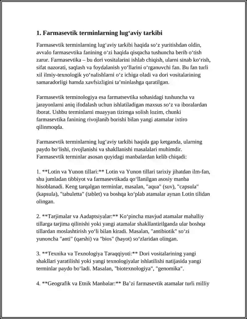 Farmasevtik Termin Strukturasi 3