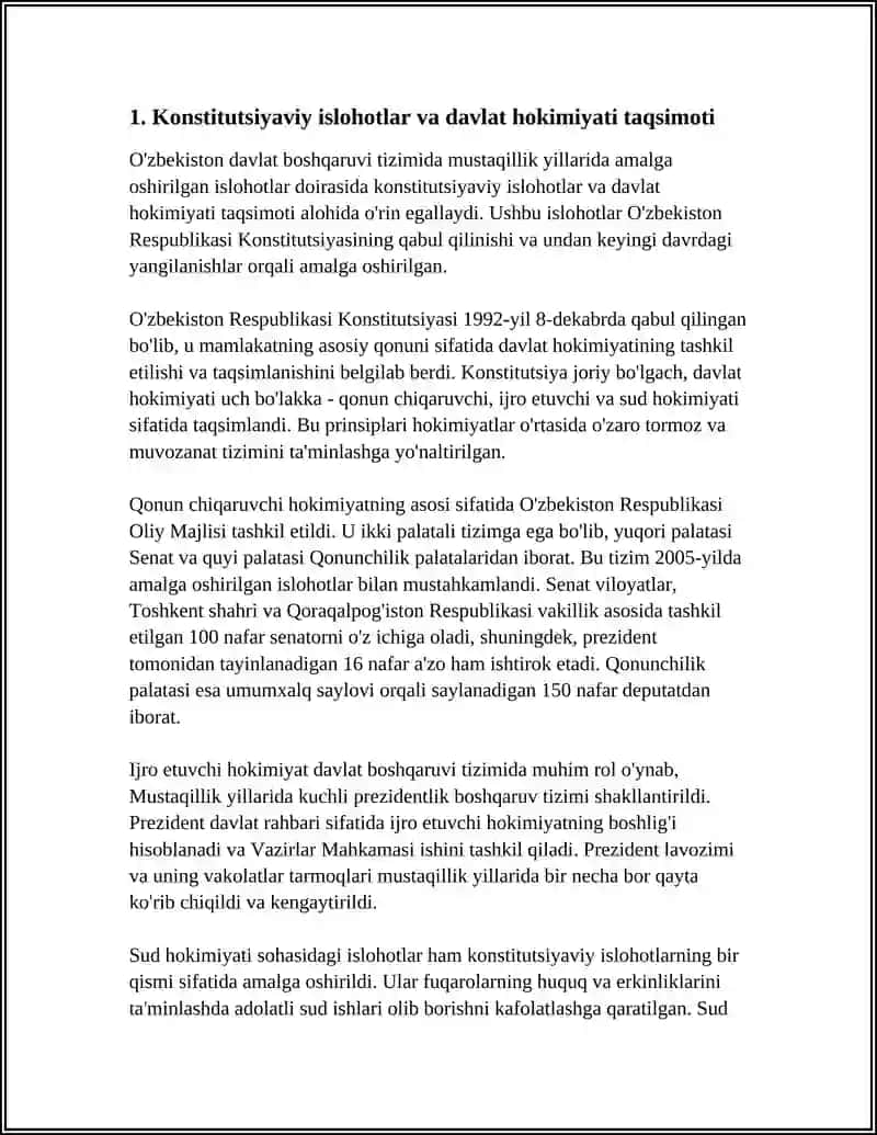 Konstitutsiyaviy islohotlar va davlat hokimiyati taqsimoti 3