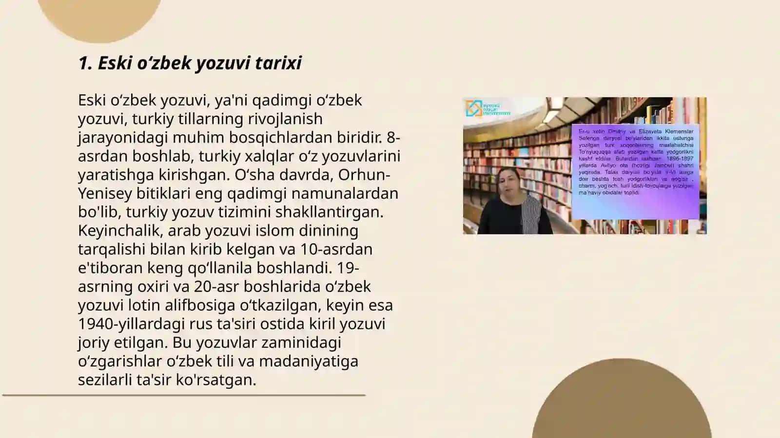 Eski oʻzbek yozuvi tarixi 3