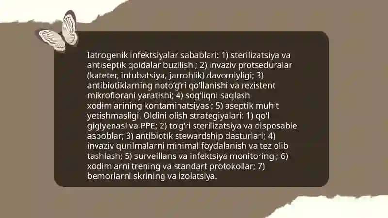Hozirgi zamon tibbiyotida yatrogeniya muammolari 3