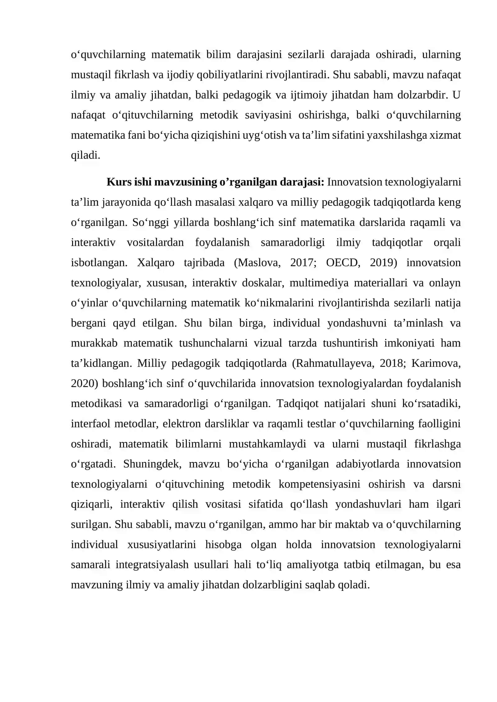 Boshlang'ich sinf matematika darslarida innovatsion texnologiyalarni qo'llash usul-vositalari 3
