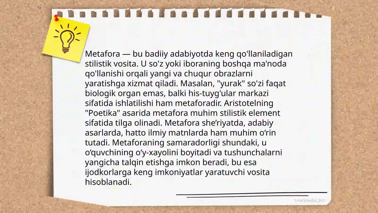 Badiiy tasvir vositalari 3