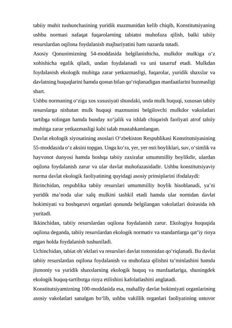 EKOLOGIYA HUQUQINING ASOSIY PRINSIPLARI 3