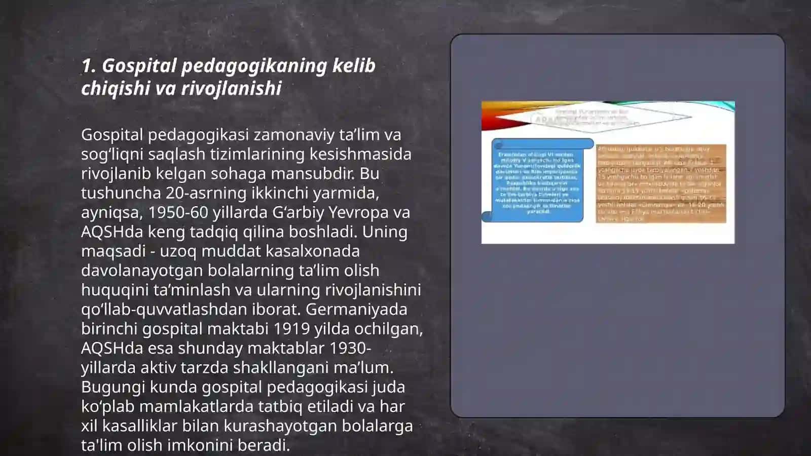 Òzbekistonda gospital pedagogika fanining rivojlanish tarixi 3