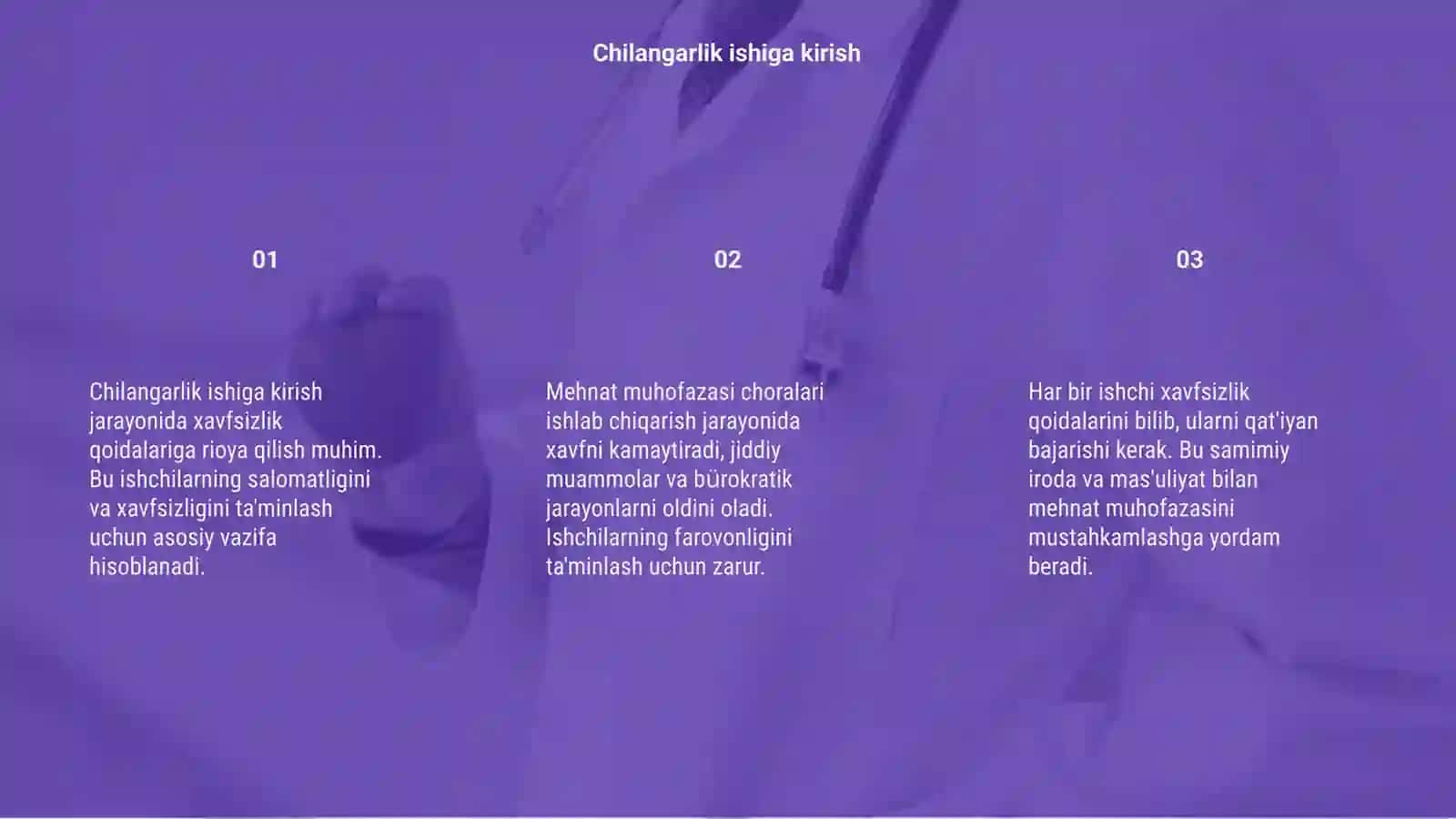 Chilangarlik ishiga kirish va mehnat muhofazasi 3