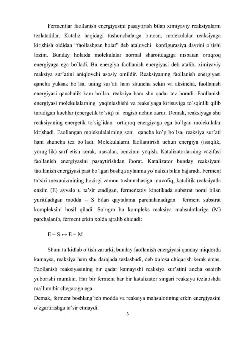 Oziq-ovqat sanoatida asparaginaza fermentining qo’llanilishi 3