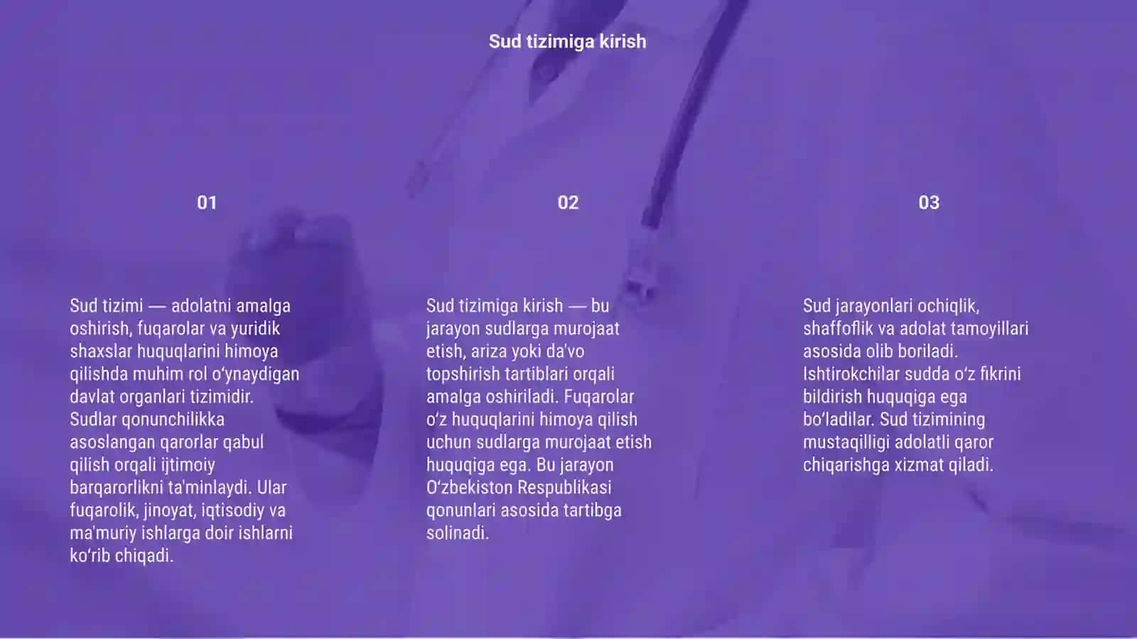 Sud tizimi 3
