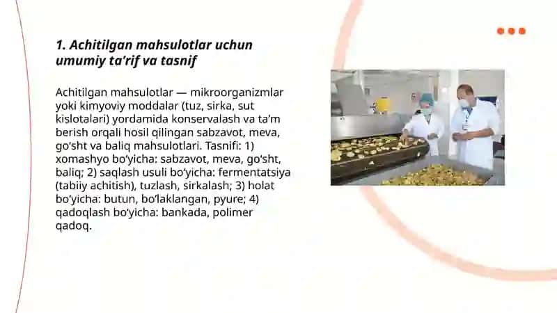 Achitilgan mahsulotlar sifatiga qoʻyiladigan standart talablar 3