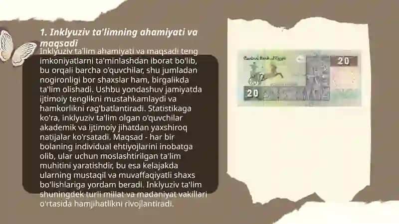 Alohida yordamga muhtoj bolalarning inklyuziv taʼlimi yangi taʼlimiy amaliyot sifatida Saidaxmatova Gulasal 3