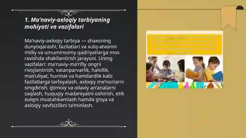 Maʼnaviy-Axloqiy tarbiya 3