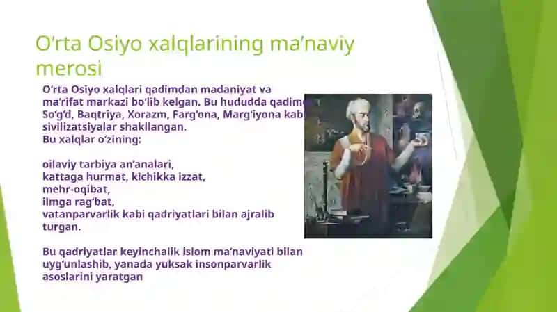 Yuksak ma’naviyatli yoshlarni tarbiyalashda O’rta Osiyo allomalari ilmiy merosining o’rni 3