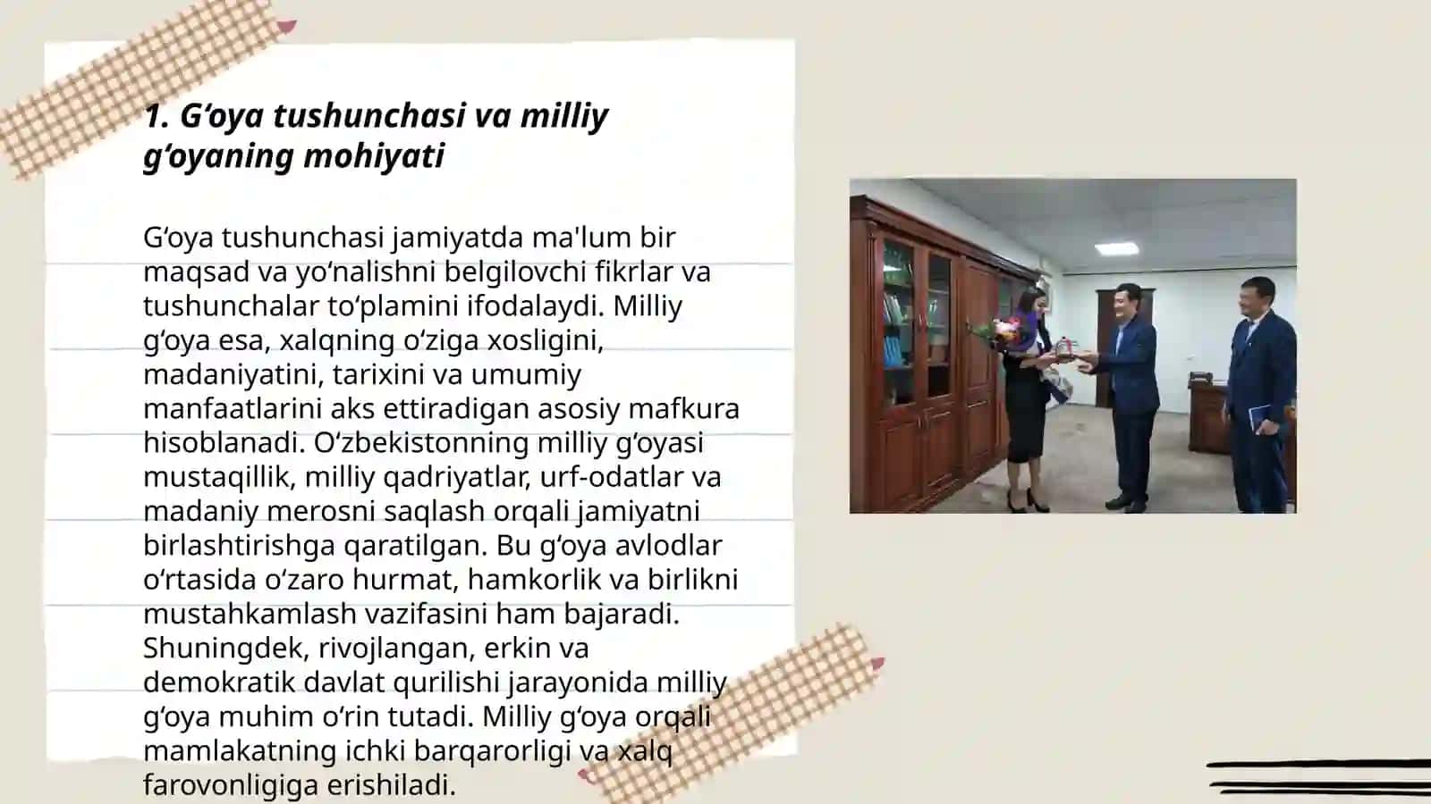 Umummilliy g‘oyalarni amalga oshirishning zaruriy chora-tadbirlari va prinsiplari 3