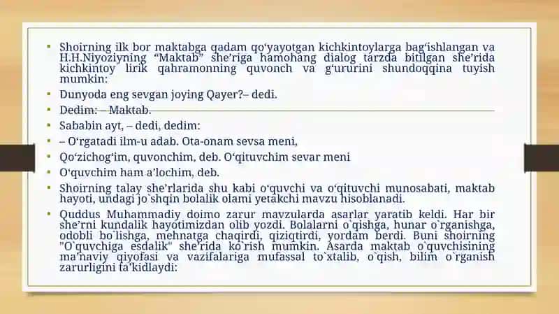 QuddusMuhammadiy – bolalarning tabiatshunos shoiri 3