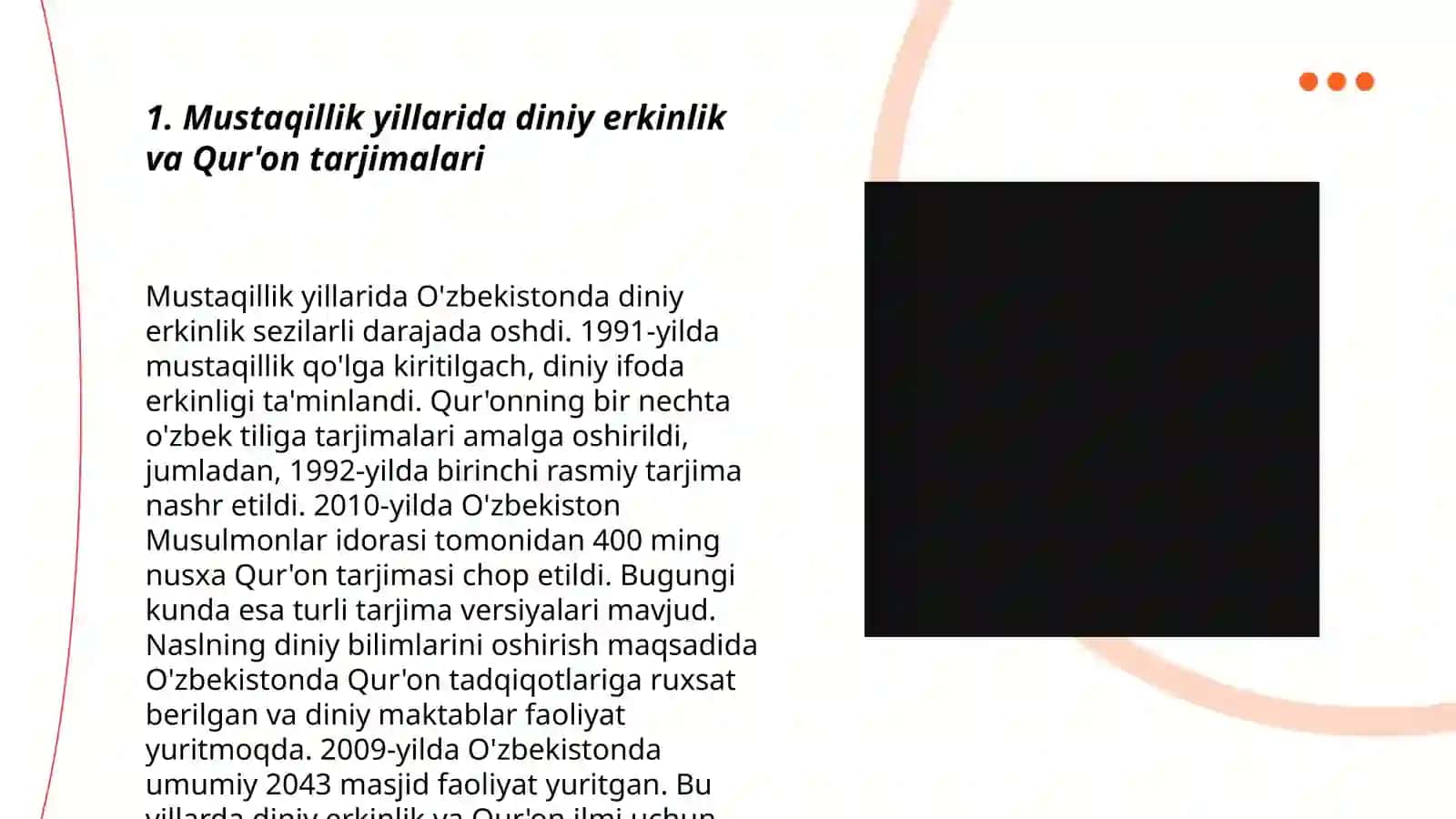 Qur'onning oʻzbek tiliga tarjima qilinishi va tafsirlari 3