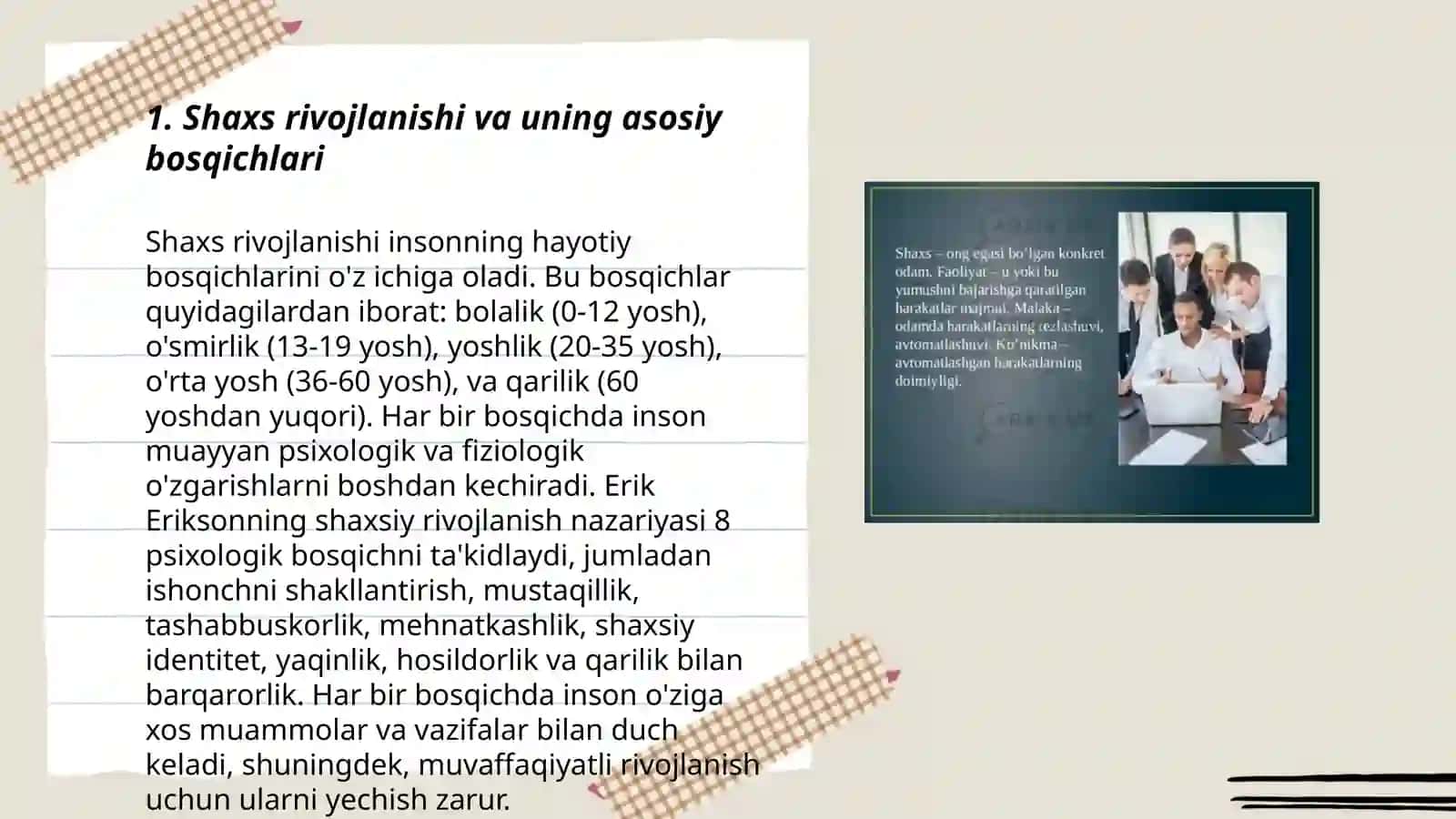 Shaxs rivojlanishining tarbiyasi va ijtimoiylashuvi maqsadi va vazifalari 3