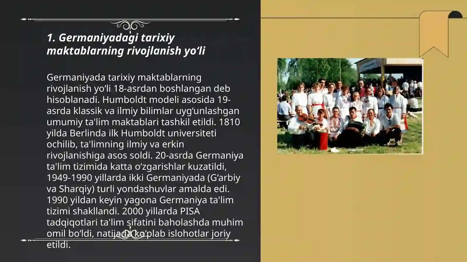 Germaniyadagi tarixy maktab goyalari O‘ziga hos hususiyatlari 3