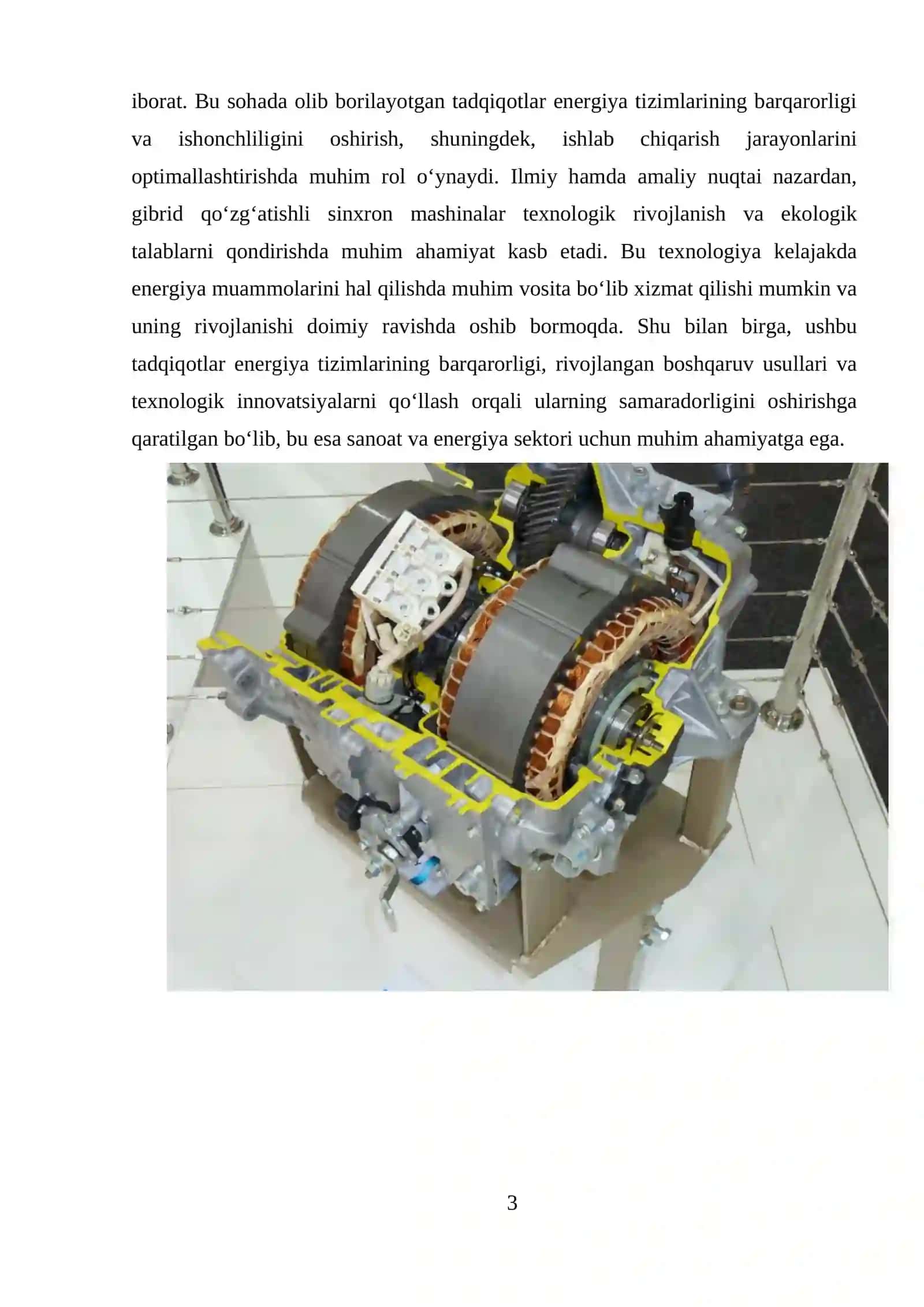 Gibrid qo'zg'atishli sinxron mashinalar 3