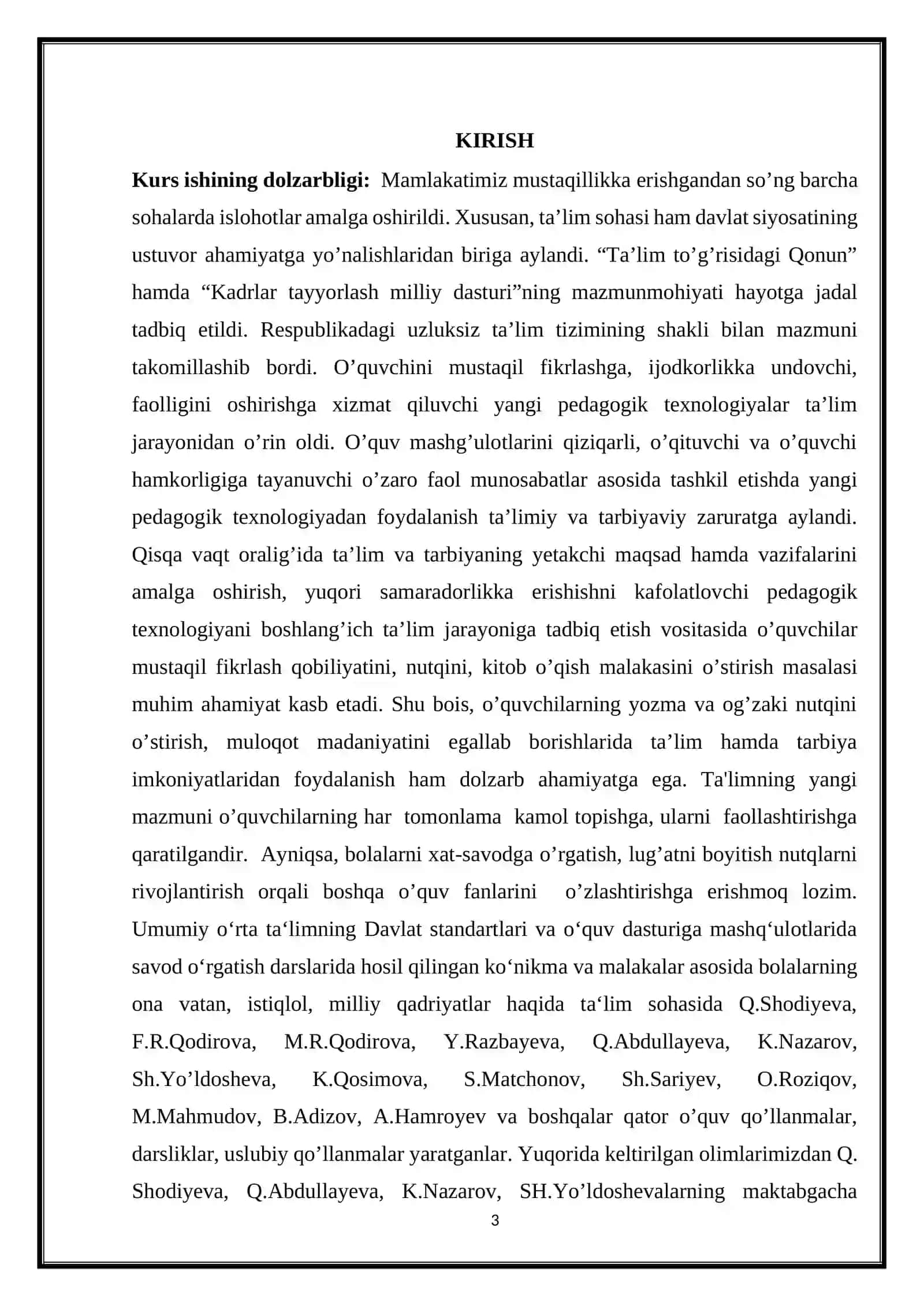 Savod o'rgatish davridagi yozuv darslarida nutq o'stirish usullari 3