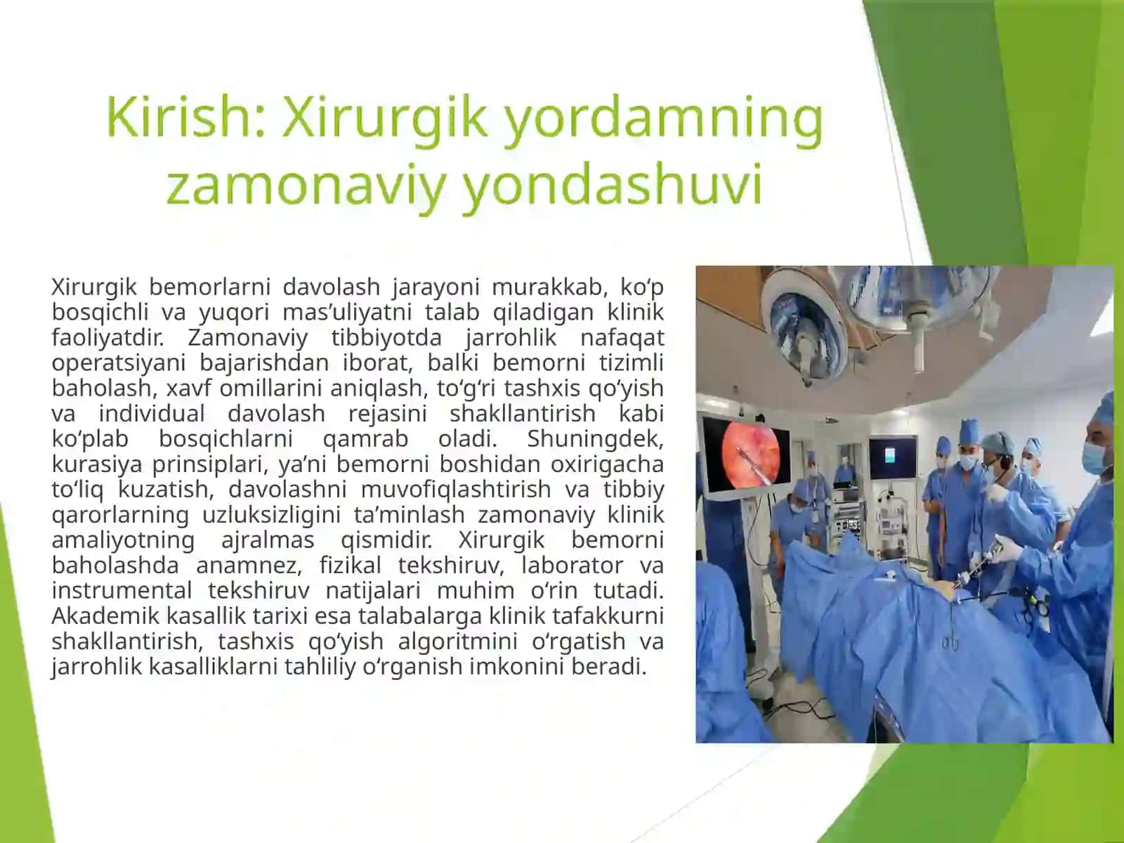 Xirurgik parvarishning mazmuni va umumiy vazifalari 3