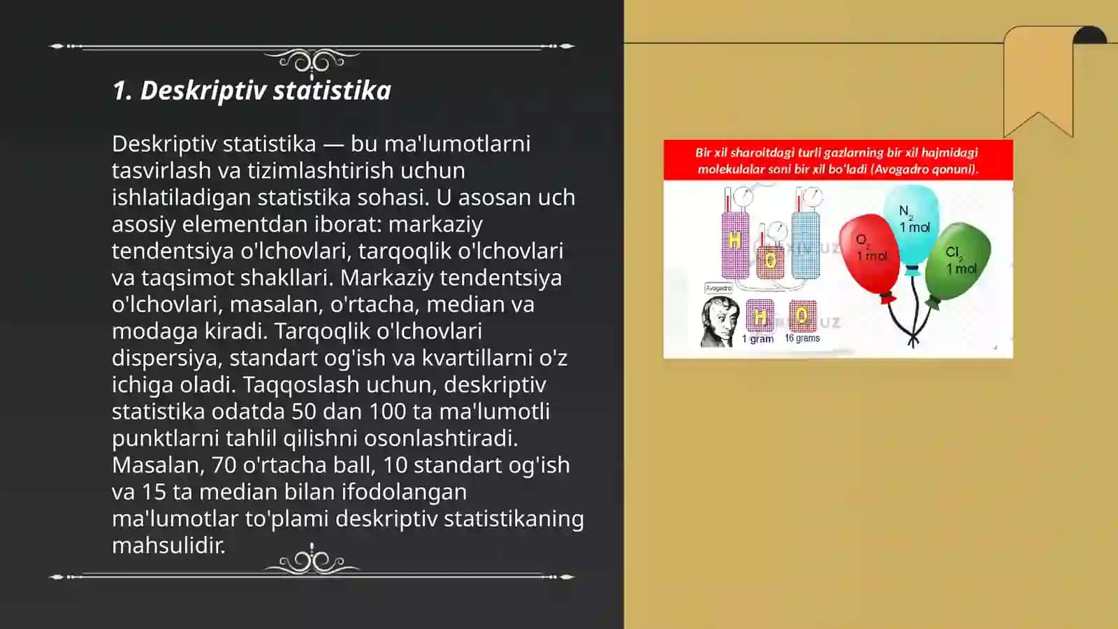 Statistika fanini piridmenti va usulari 3