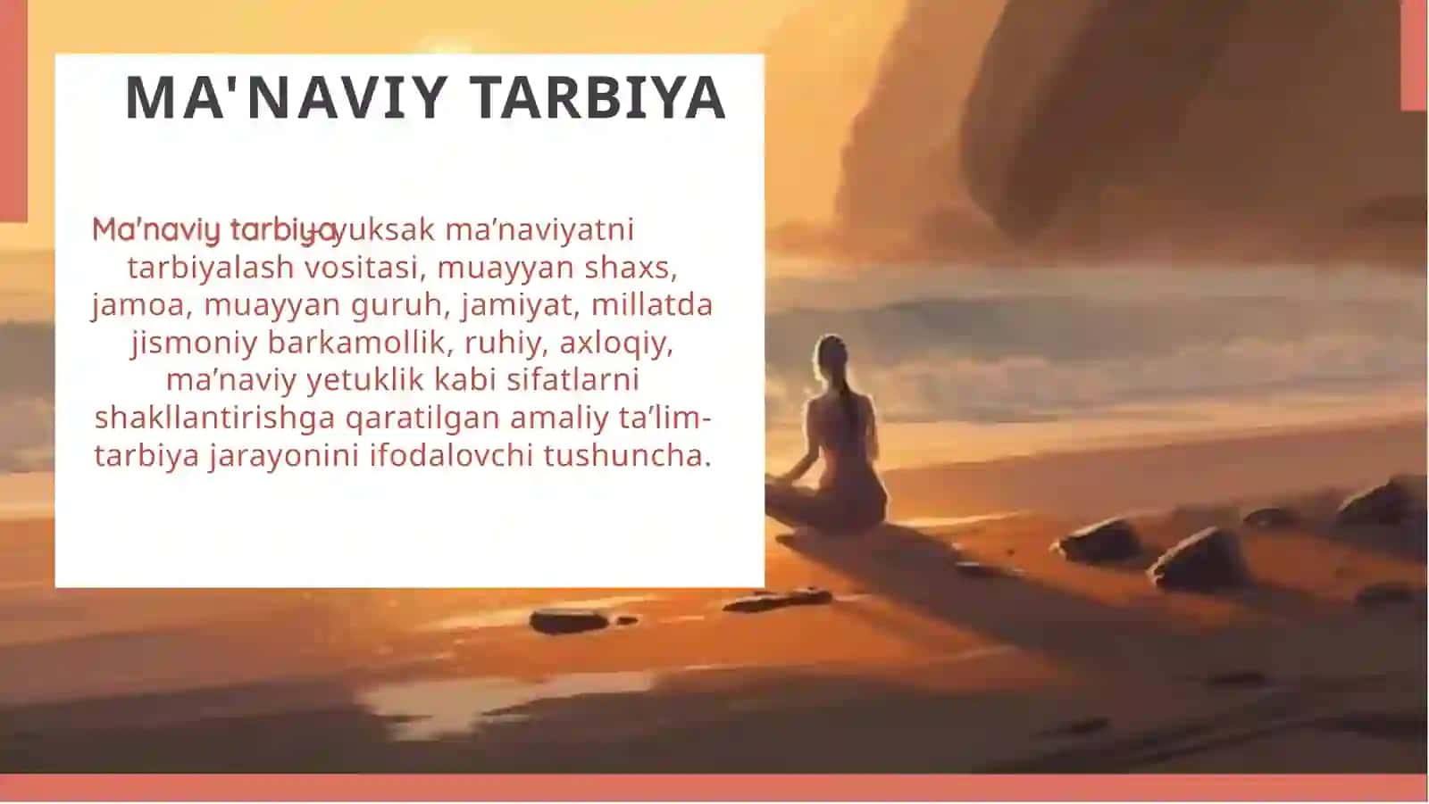 Ma’naviy  tarbiya to’g’risidagi ilk tasavvurlar,   qarashlar va ta’limotlar 3