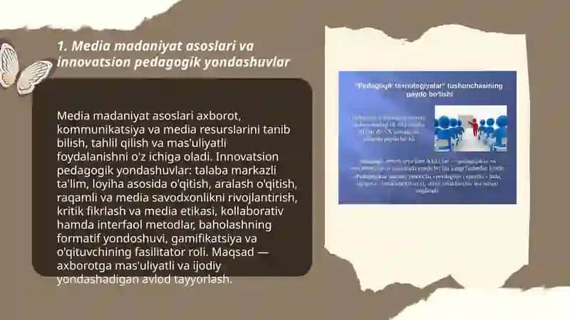 Media madaniyat va innovatsion pedagogika 3