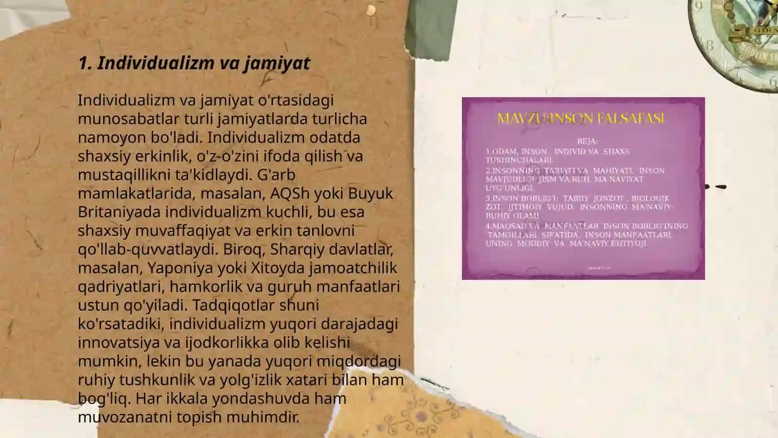 Individualizm va jamiyat 3