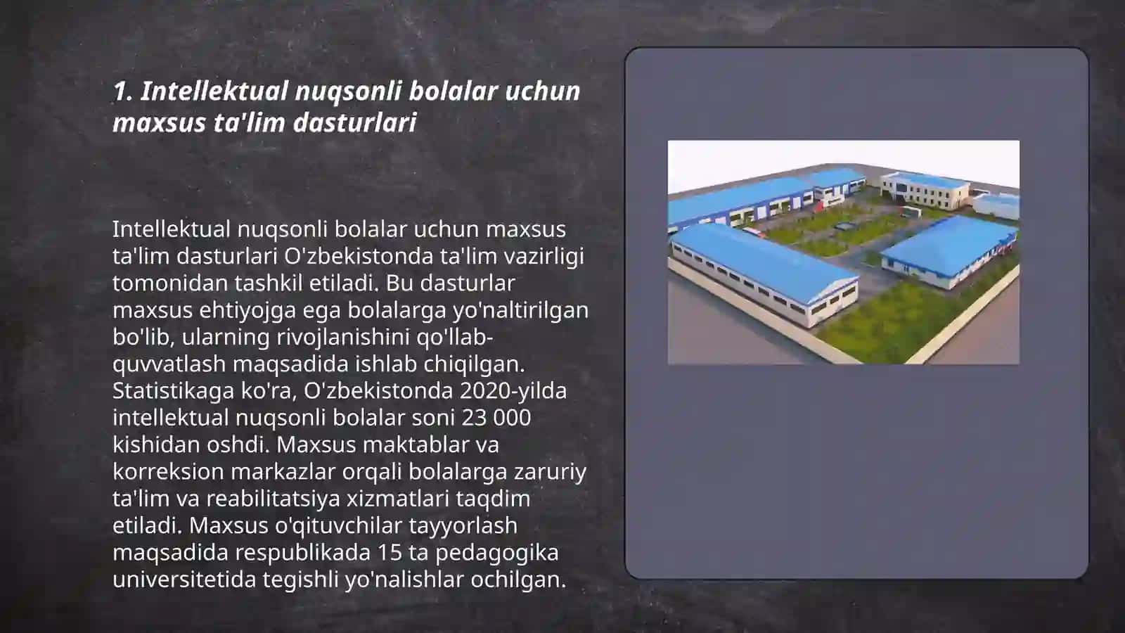 Analizatorlaridan kamchiligi bor hamda intiliktual nuqsonli bolalarga ta'lim-tarbiya jarayonini tashkil etish 3