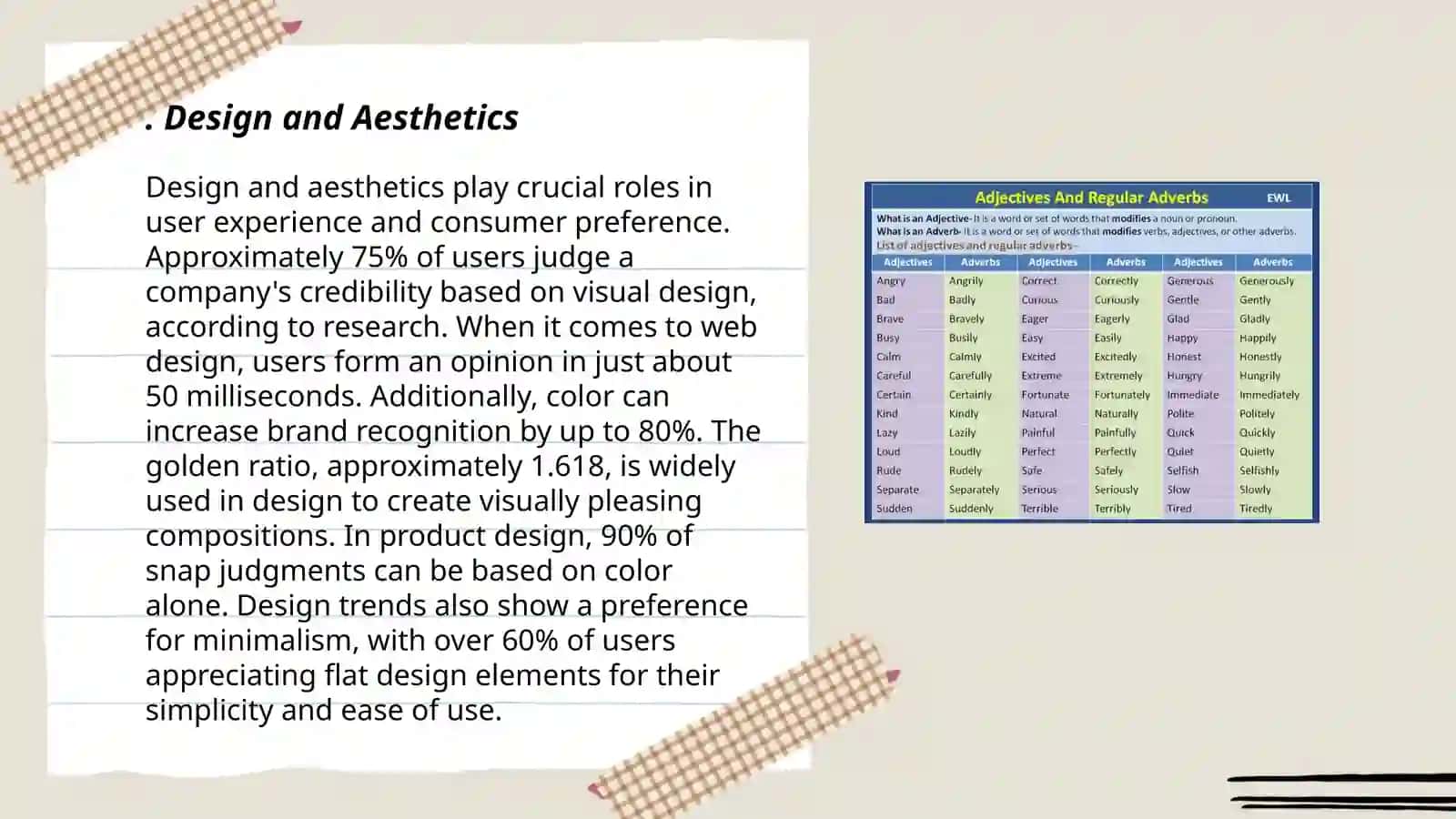 Design and Aesthetics 3