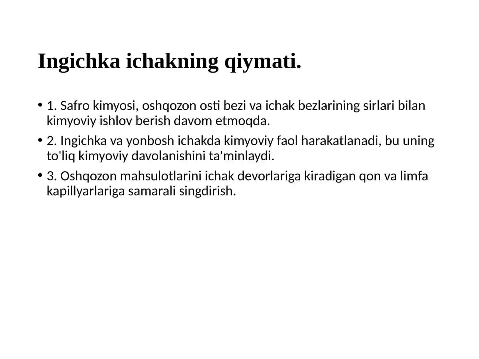 Ingichka ichak 3
