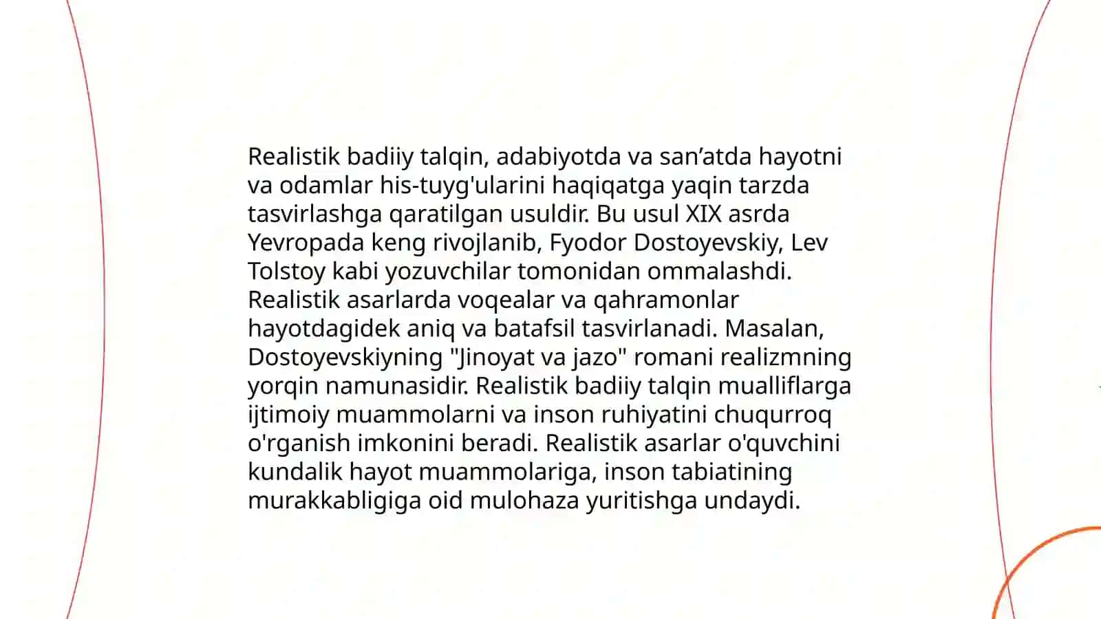 Realistik badiiy talqin va folklor munosabati 3