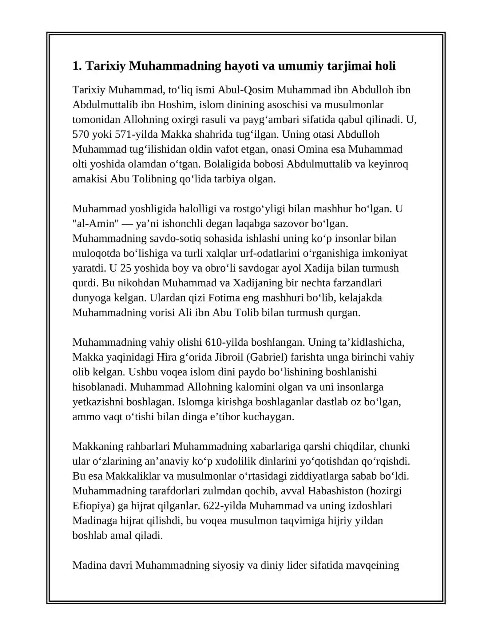 TARIXIY MUHAMMAD 3