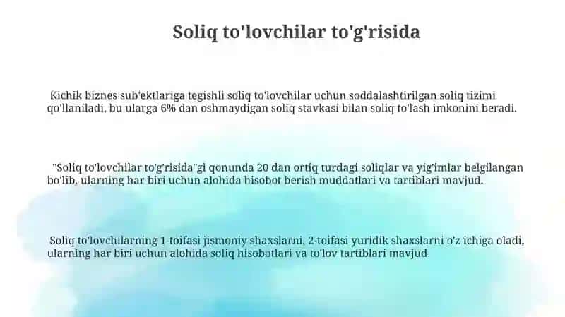 «Jazoir xalq demokratik respublikasi soliq tizimi» 3