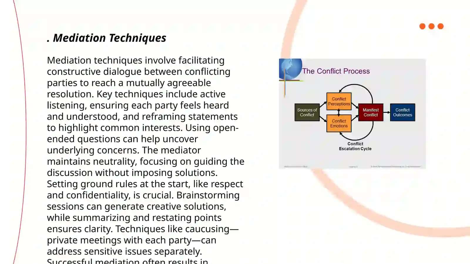 Conflict management 3