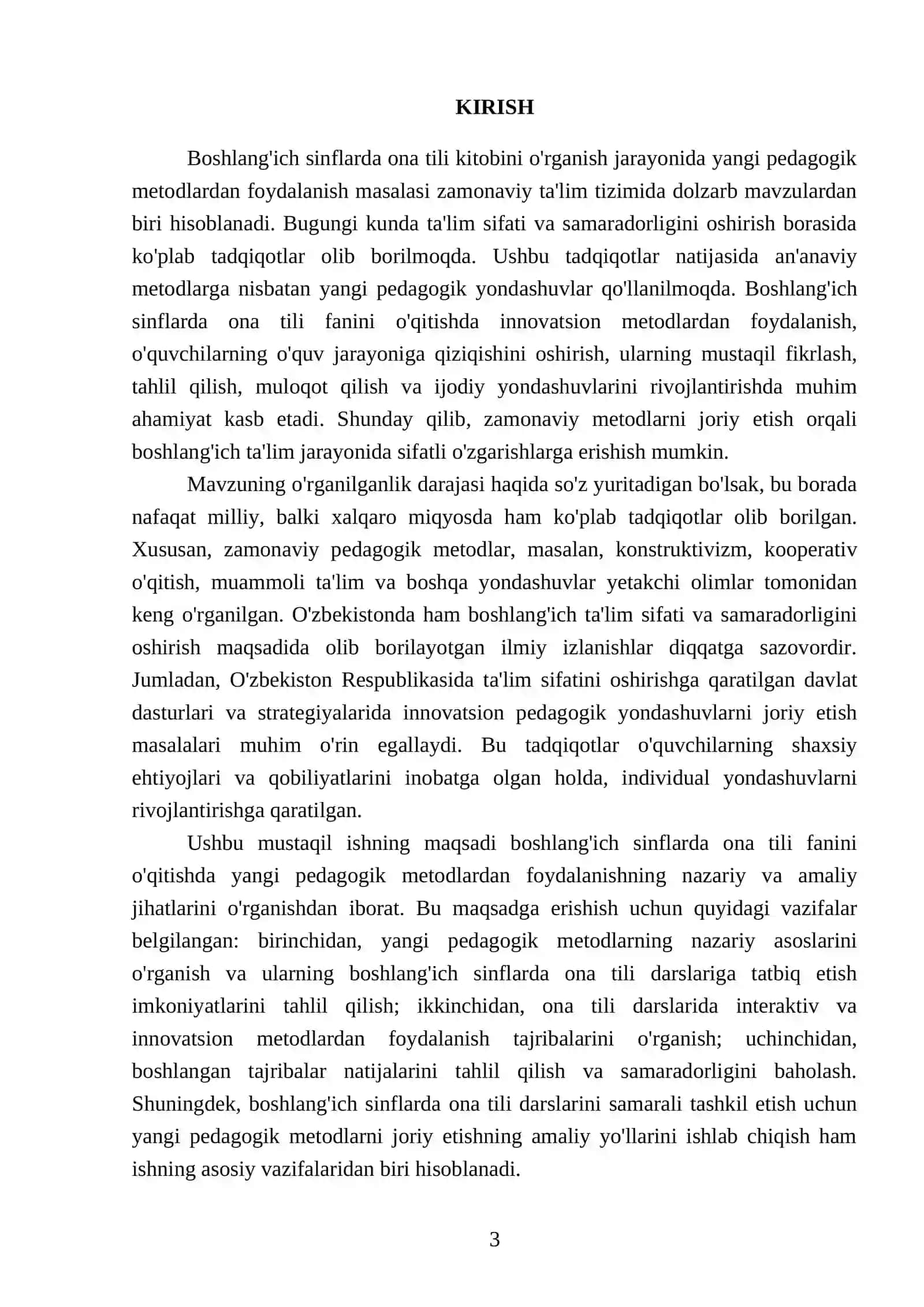 Boshlangʻich sinflarda ona tili kitobini organishda yangi pedagogik metodlardan foydalanish 3