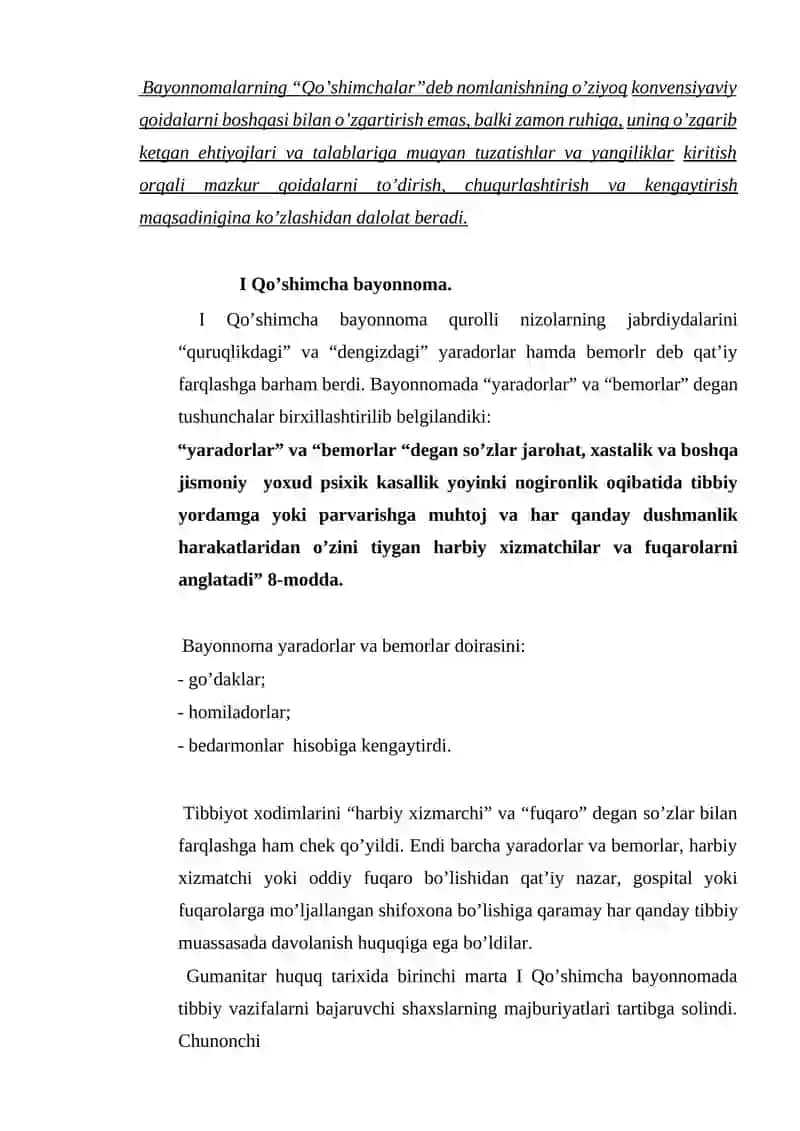 Bola huquqlari va xalqaro gumanitar huquq. 3