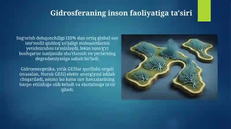 Yerning geografik qobig‘i va gidrosfera 3