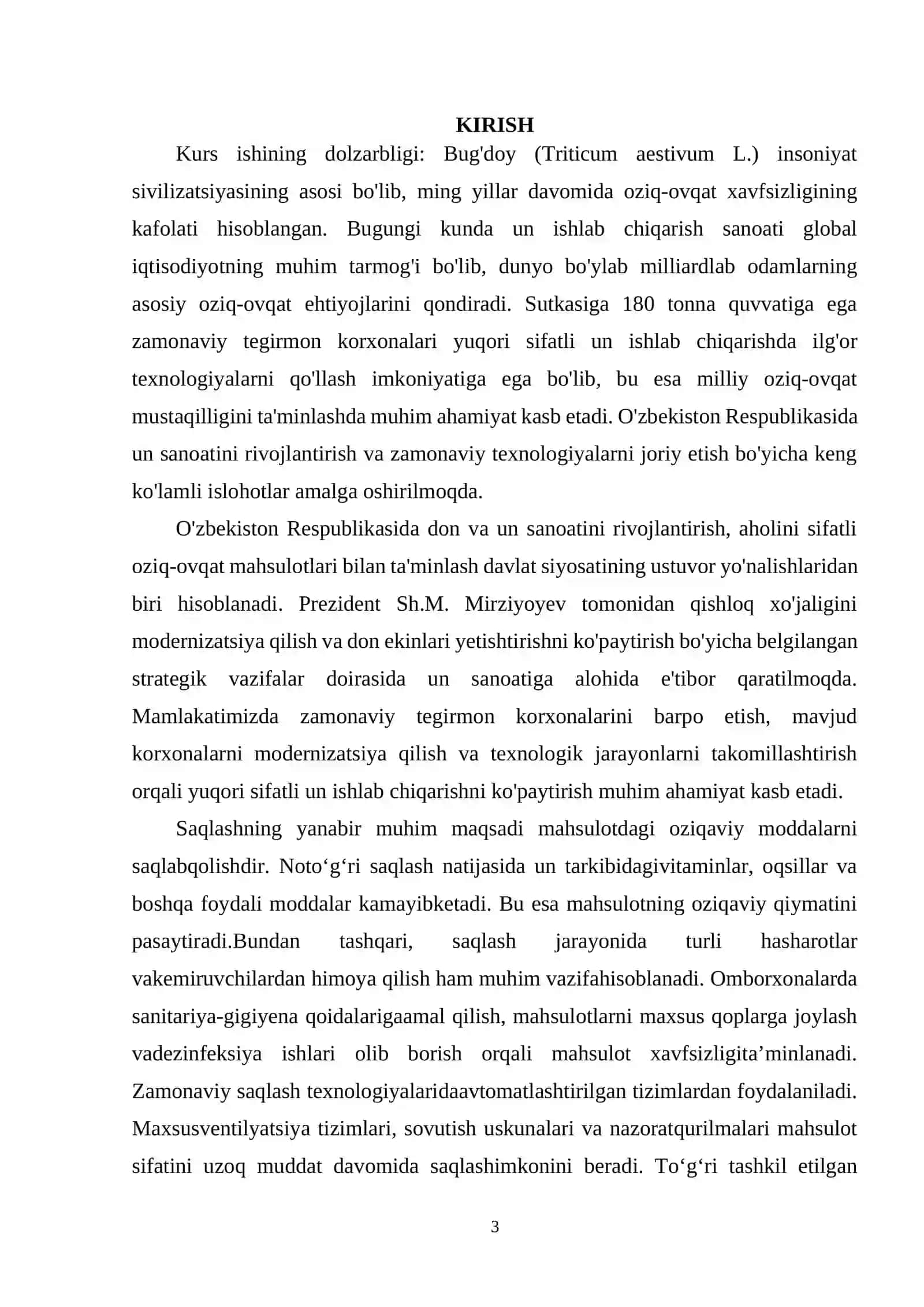 SUTKASIGA 180 T/S UNIMDORLIKDAGI UN ISHLAB CHIQARISH TEXNOLOGIYASI 3