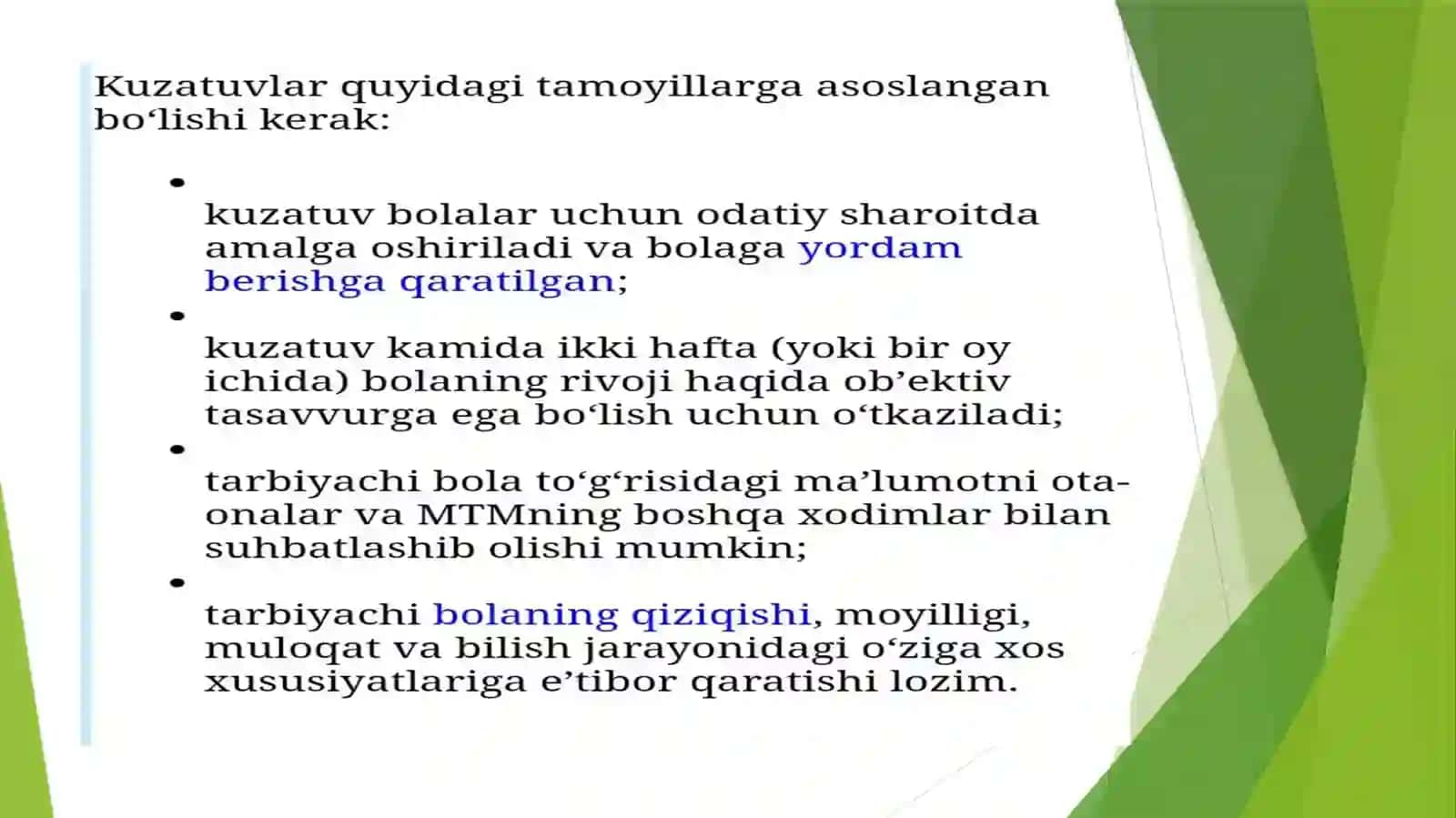 Bolalar rivojlanish xaritasi yuritish tartibi 3