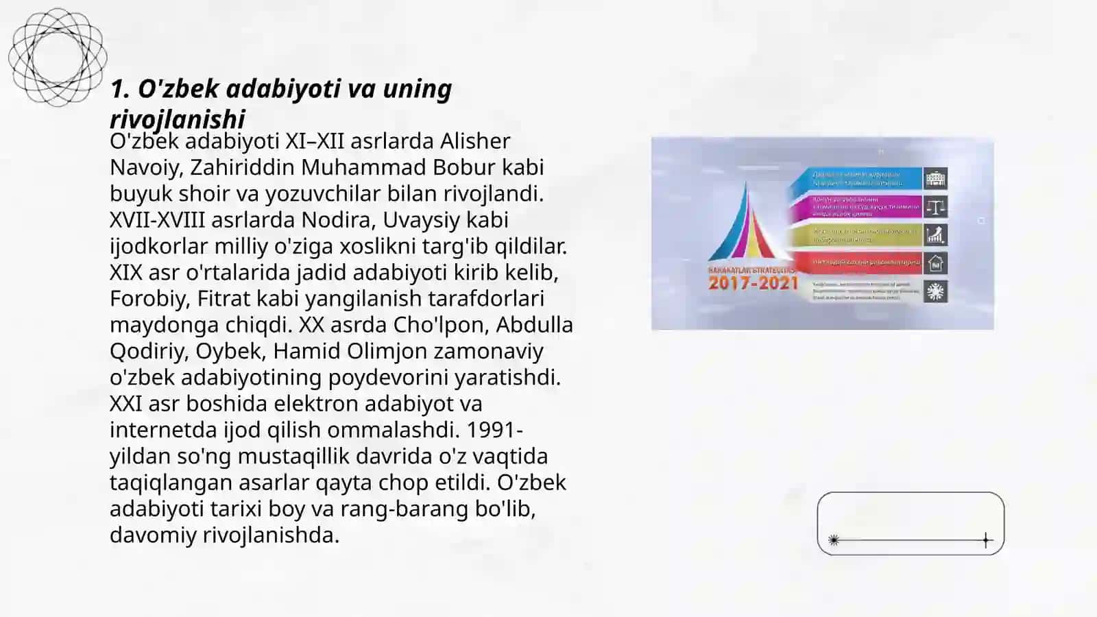 O'zbekistondagi ma'naviy va madaniy taraqqiyot 3
