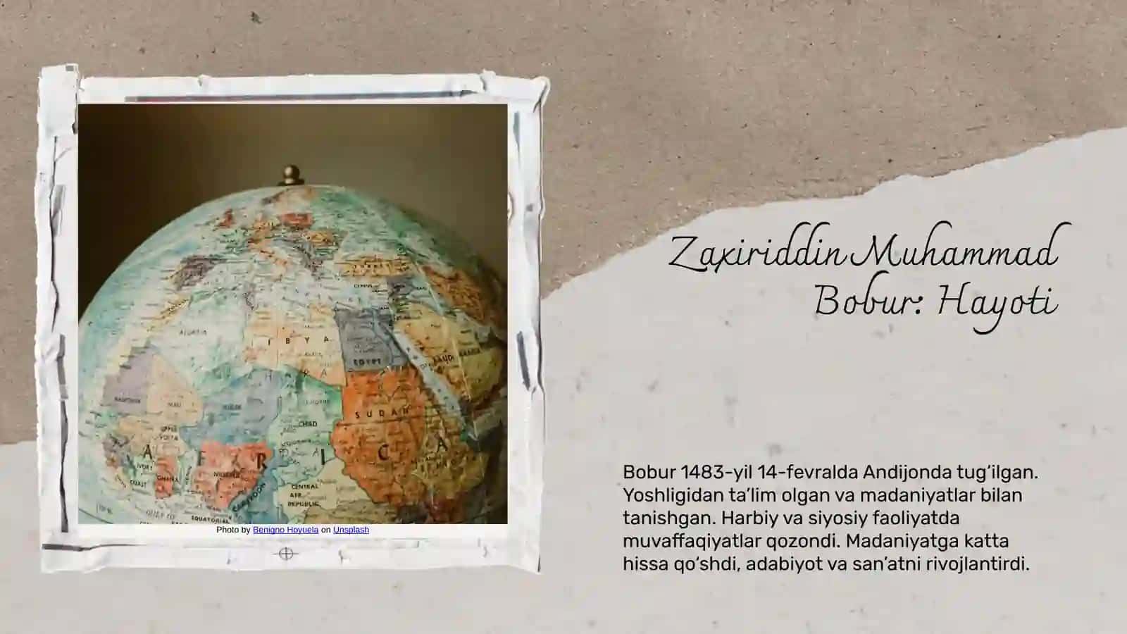 Zaxiriddin Muhammad Bobur va Boburiylarning jaxon madaniyatiga qoshgan xissasi 3