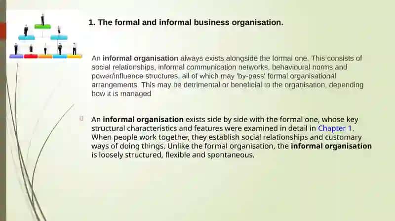 Business Organisational Structure, Functions and Governance 3