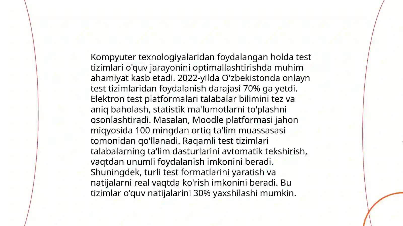 O‘qituvchining kompyuter texnologiyalari asosida o‘quvchilar bilimini nazorat qilish imkoniyatlari 3