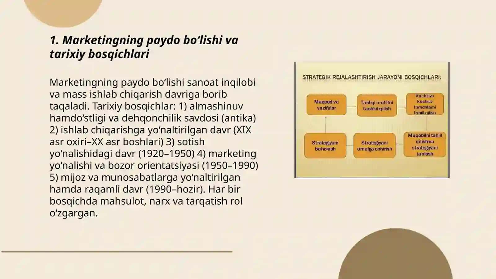 Marketingning paydo bo‘lishi va tarixiy bosqichlari 3