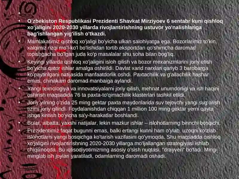 O'zbekistonning eng yangi tarixi fani 3