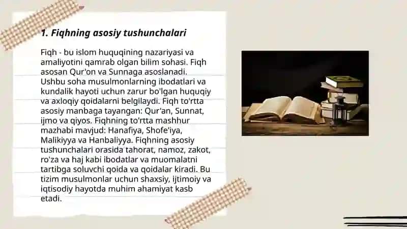 Islom huquqshunosligi fiqh ilmi 3