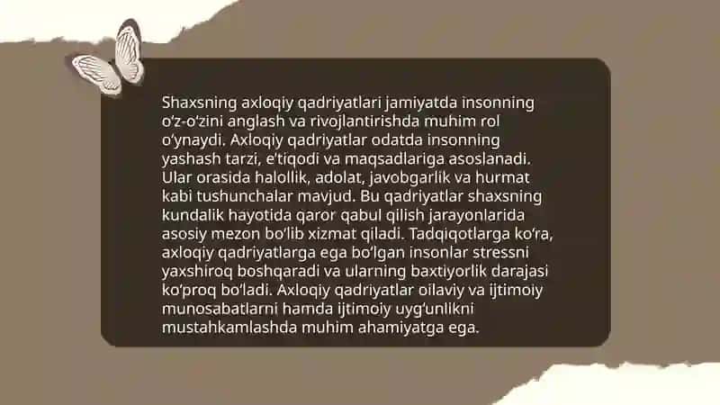 Shaxsning insonparvarlik nazariyasi 3